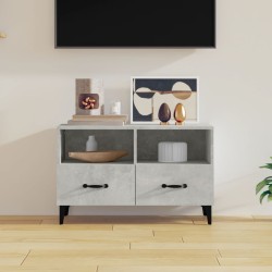  vidaXL TV-Schrank Betongrau 80x36x50 cm Holzwerkstoff