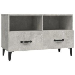  vidaXL TV-Schrank Betongrau 80x36x50 cm Holzwerkstoff