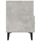 vidaXL TV-Schrank Betongrau 80x36x50 cm Holzwerkstoff vidaXL TV-Schrank Betongrau 80x36x50 cm Holzwerkstoff