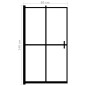 vidaXL Faltbare Duschkabine ESG Schwarz 80x140 cm vidaXL Faltbare Duschkabine ESG Schwarz 80x140 cm