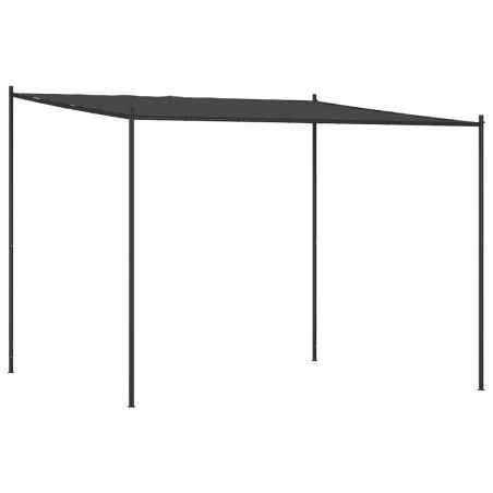 vidaXL Pavillon Anthrazit 3x3 m 180 g/m² Stoff und Stahl