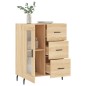 vidaXL Sideboard Sonoma-Eiche 69,5x34x90 cm Holzwerkstoff vidaXL Sideboard Sonoma-Eiche 69,5x34x90 cm Holzwerkstoff