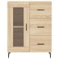 vidaXL Sideboard Sonoma-Eiche 69,5x34x90 cm Holzwerkstoff vidaXL Sideboard Sonoma-Eiche 69,5x34x90 cm Holzwerkstoff