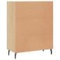 vidaXL Sideboard Sonoma-Eiche 69,5x34x90 cm Holzwerkstoff vidaXL Sideboard Sonoma-Eiche 69,5x34x90 cm Holzwerkstoff
