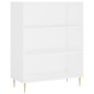 vidaXL Highboard Weiß 69,5x34x180 cm Holzwerkstoff vidaXL Highboard Weiß 69,5x34x180 cm Holzwerkstoff