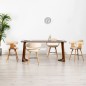 vidaXL Esszimmerstühle 4 Stk. Cremeweiß Kunstleder und Bugholz vidaXL Esszimmerstühle 4 Stk. Cremeweiß Kunstleder und Bugholz