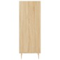 vidaXL Sideboard Sonoma-Eiche 34,5x32,5x90 cm Holzwerkstoff vidaXL Sideboard Sonoma-Eiche 34,5x32,5x90 cm Holzwerkstoff