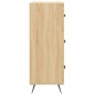vidaXL Kommode Sonoma-Eiche 69,5x34x90 cm Holzwerkstoff vidaXL Kommode Sonoma-Eiche 69,5x34x90 cm Holzwerkstoff
