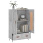vidaXL Highboard Betongrau 69,5x31x115 cm Holzwerkstoff vidaXL Highboard Betongrau 69,5x31x115 cm Holzwerkstoff