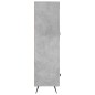 vidaXL Highboard Betongrau 69,5x31x115 cm Holzwerkstoff vidaXL Highboard Betongrau 69,5x31x115 cm Holzwerkstoff