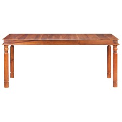 vidaXL Esstisch 180x90x76 cm Massivholz