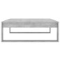 vidaXL Couchtisch Betongrau 100x100x35 cm Holzwerkstoff vidaXL Couchtisch Betongrau 100x100x35 cm Holzwerkstoff
