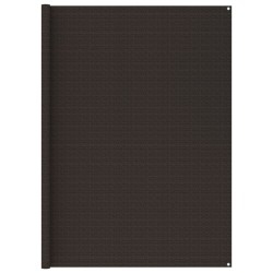 vidaXL Zeltteppich 250x250 cm Braun