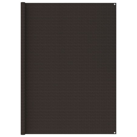 vidaXL Zeltteppich 250x250 cm Braun