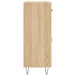 vidaXL Sideboard Sonoma-Eiche 69,5x34x90 cm Holzwerkstoff vidaXL Sideboard Sonoma-Eiche 69,5x34x90 cm Holzwerkstoff