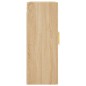 vidaXL Wandschrank Sonoma-Eiche 69,5x34x90 cm vidaXL Wandschrank Sonoma-Eiche 69,5x34x90 cm