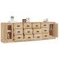 vidaXL Sideboards 3 Stk. Sonoma-Eiche Holzwerkstoff vidaXL Sideboards 3 Stk. Sonoma-Eiche Holzwerkstoff