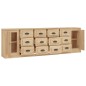 vidaXL Sideboards 3 Stk. Sonoma-Eiche Holzwerkstoff vidaXL Sideboards 3 Stk. Sonoma-Eiche Holzwerkstoff