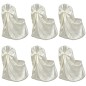 vidaXL Stuhlhussen für Hochzeit Bankett 12 Stk. Creme vidaXL Stuhlhussen für Hochzeit Bankett 12 Stk. Creme