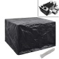 vidaXL Gartenmöbel-Abdeckungen 2 Stk. 4 Personen Poly Rattan 8 Ösen vidaXL Gartenmöbel-Abdeckungen 2 Stk. 4 Personen Poly Rattan 8 Ösen