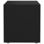 vidaXL TV-Schränke 2 Stk. Schwarz 37x35x37 cm Holzwerkstoff vidaXL TV-Schränke 2 Stk. Schwarz 37x35x37 cm Holzwerkstoff