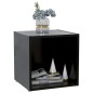vidaXL TV-Schränke 2 Stk. Schwarz 37x35x37 cm Holzwerkstoff vidaXL TV-Schränke 2 Stk. Schwarz 37x35x37 cm Holzwerkstoff