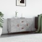 vidaXL Sideboard Betongrau 100x36x60 cm Holzwerkstoff vidaXL Sideboard Betongrau 100x36x60 cm Holzwerkstoff