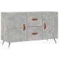 vidaXL Sideboard Betongrau 100x36x60 cm Holzwerkstoff vidaXL Sideboard Betongrau 100x36x60 cm Holzwerkstoff