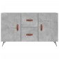 vidaXL Sideboard Betongrau 100x36x60 cm Holzwerkstoff vidaXL Sideboard Betongrau 100x36x60 cm Holzwerkstoff