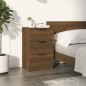 vidaXL Nachttisch Braun Eiche 40x36x65 cm vidaXL Nachttisch Braun Eiche 40x36x65 cm