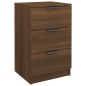 vidaXL Nachttisch Braun Eiche 40x36x65 cm vidaXL Nachttisch Braun Eiche 40x36x65 cm