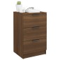 vidaXL Nachttisch Braun Eiche 40x36x65 cm vidaXL Nachttisch Braun Eiche 40x36x65 cm