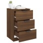 vidaXL Nachttisch Braun Eiche 40x36x65 cm vidaXL Nachttisch Braun Eiche 40x36x65 cm