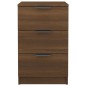 vidaXL Nachttisch Braun Eiche 40x36x65 cm vidaXL Nachttisch Braun Eiche 40x36x65 cm