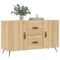 vidaXL Sideboard Sonoma-Eiche 100x36x60 cm Holzwerkstoff vidaXL Sideboard Sonoma-Eiche 100x36x60 cm Holzwerkstoff