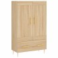 vidaXL Highboard Sonoma-Eiche 69,5x31x115 cm Holzwerkstoff vidaXL Highboard Sonoma-Eiche 69,5x31x115 cm Holzwerkstoff