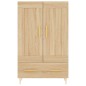 vidaXL Highboard Sonoma-Eiche 69,5x31x115 cm Holzwerkstoff vidaXL Highboard Sonoma-Eiche 69,5x31x115 cm Holzwerkstoff