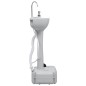 vidaXL Tragbare Campingtoilette mit Waschbecken und Wasserbehälter vidaXL Tragbare Campingtoilette mit Waschbecken und Wasserbehälter