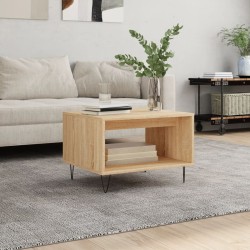 vidaXL Couchtisch Sonoma-Eiche 60x50x40 cm Holzwerkstoff