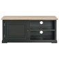 vidaXL TV-Schrank Schwarz 90 x 30 x 40 cm Holz vidaXL TV-Schrank Schwarz 90 x 30 x 40 cm Holz