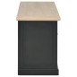 vidaXL TV-Schrank Schwarz 90 x 30 x 40 cm Holz vidaXL TV-Schrank Schwarz 90 x 30 x 40 cm Holz
