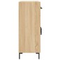vidaXL Sideboard Sonoma-Eiche 69,5x34x90 cm Holzwerkstoff vidaXL Sideboard Sonoma-Eiche 69,5x34x90 cm Holzwerkstoff