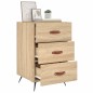 vidaXL Nachttisch Sonoma-Eiche 40x40x66 cm Holzwerkstoff vidaXL Nachttisch Sonoma-Eiche 40x40x66 cm Holzwerkstoff