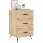 vidaXL Nachttisch Sonoma-Eiche 40x40x66 cm Holzwerkstoff vidaXL Nachttisch Sonoma-Eiche 40x40x66 cm Holzwerkstoff