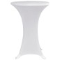 Stehtischhussen 4 Stk. Ø 80 cm Weiß Stretch Stehtischhussen 4 Stk. Ø 80 cm Weiß Stretch