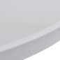 Stehtischhussen 4 Stk. Ø 80 cm Weiß Stretch Stehtischhussen 4 Stk. Ø 80 cm Weiß Stretch