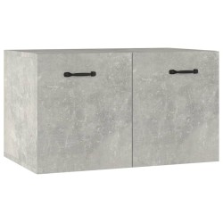 vidaXL Wandschrank Betongrau 60x36,5x35 cm Holzwerkstoff