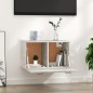 vidaXL Wandschrank Betongrau 60x36,5x35 cm Holzwerkstoff vidaXL Wandschrank Betongrau 60x36,5x35 cm Holzwerkstoff