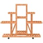 vidaXL Blumenständer mit Rollen 110x25x101 cm Massivholz Tanne vidaXL Blumenständer mit Rollen 110x25x101 cm Massivholz Tanne