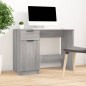vidaXL Schreibtisch Grau Sonoma 100x50x75 cm Holzwerkstoff vidaXL Schreibtisch Grau Sonoma 100x50x75 cm Holzwerkstoff